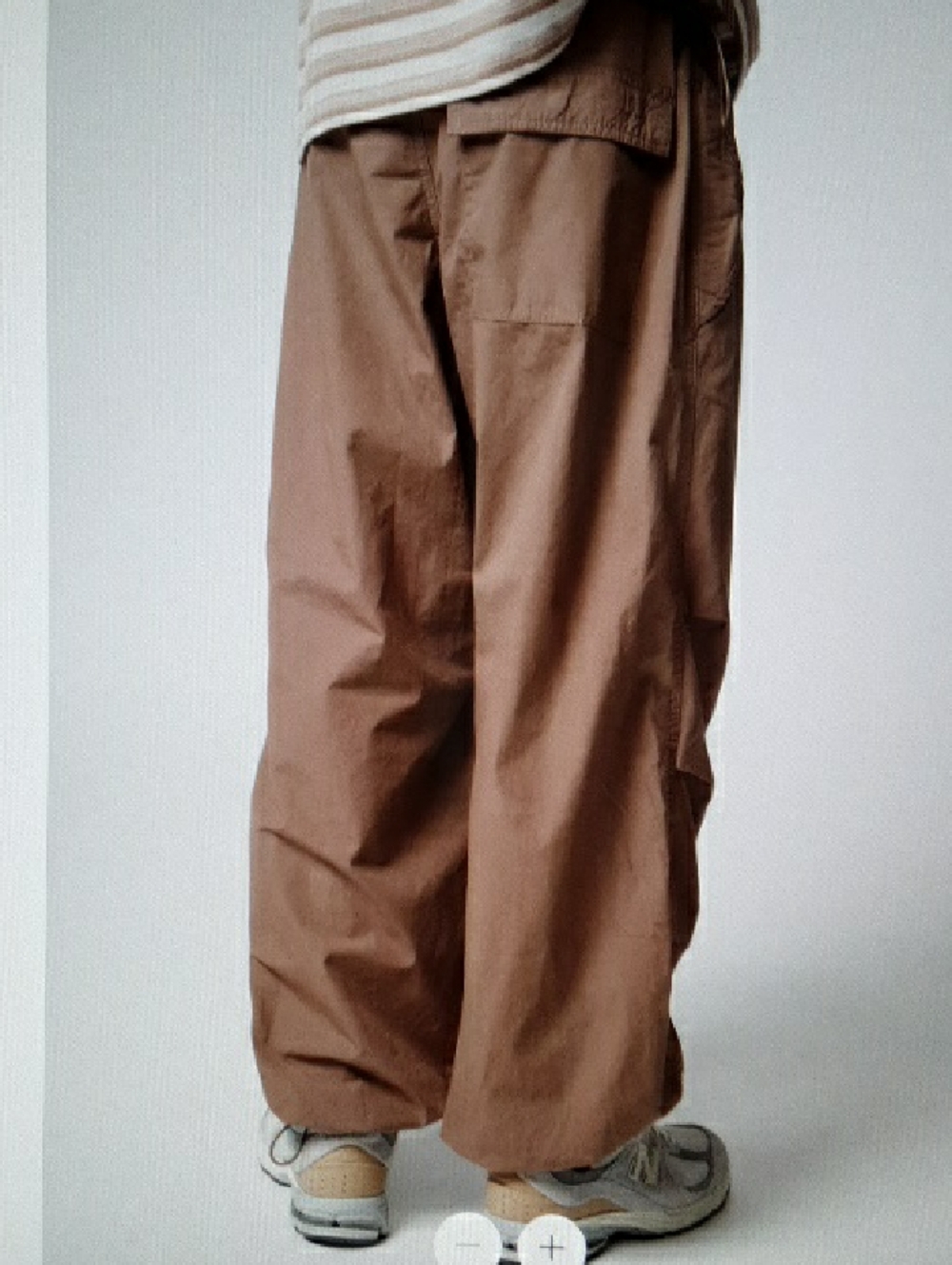Men's Urban Outfitters iets frans Baggy Brown Pants